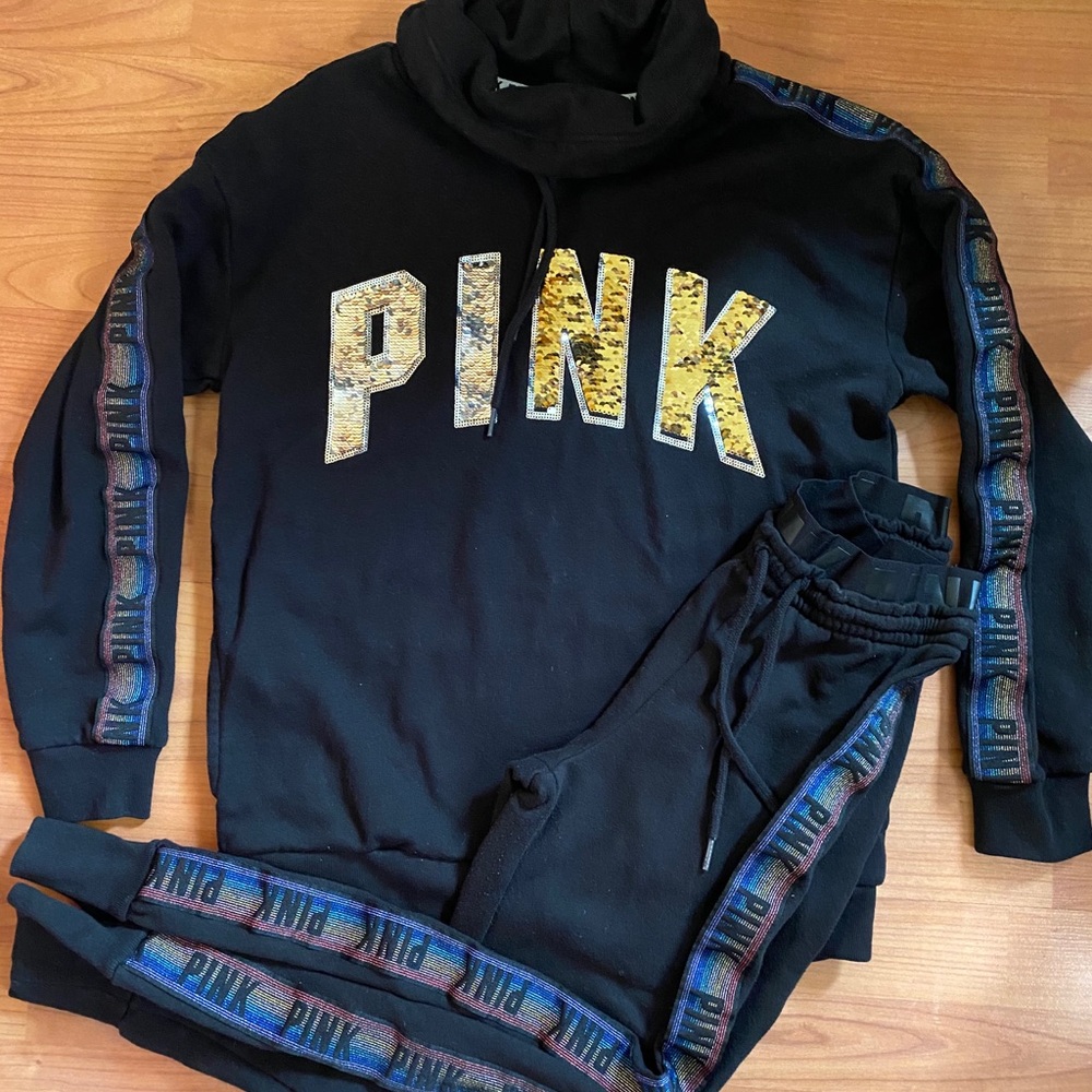 Vs PINK Rainbow BLING outfit